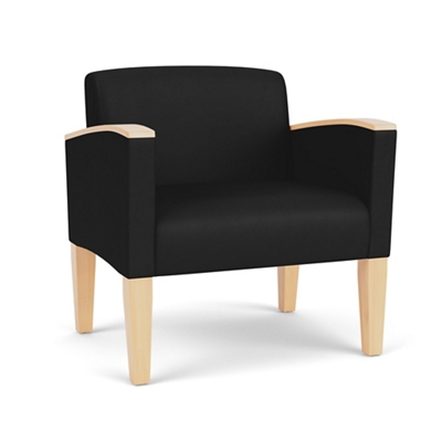 24-Hour-Rated Chair: 500-Pound Capacity, Armless, Vinyl