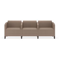 Fremont Fabric Three Seater with Center Arms