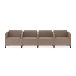 Fremont Fabric Four Seater with Center Arms