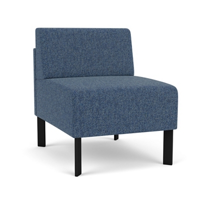 Luxe Armless Standard Fabric Guest Chair