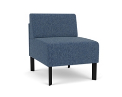 Luxe Armless Standard Fabric Guest Chair