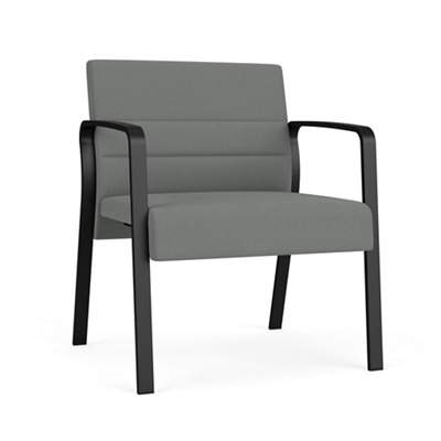 Waterfall Oversize Guest Chair in Standard Fabric, 4-leg Base