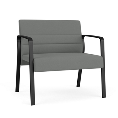 Waterfall Bariatric Chair in Standard Fabric, 4-Leg Base