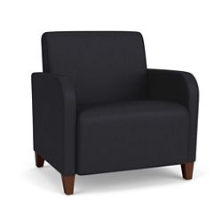 Oversized Guest Chair in Designer Upholstery