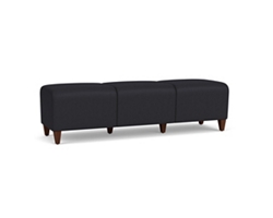 Three-Seat Bench in Designer Upholstery
