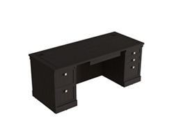 Tuxedo Double-Pedestal Executive Desk - 72