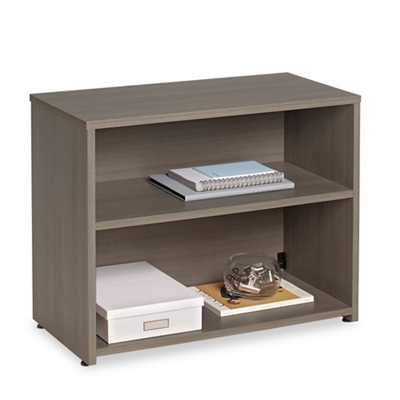 Simple Assembly 24 H Two Shelf Bookcase By Nbf Signature Series