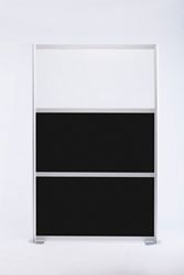 Framewall Freestanding Movable Room Divider - 52"W x 78"H