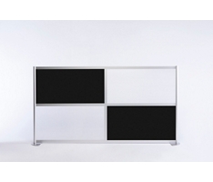 Framewall Freestanding Movable Room Divider - 100"W x 53"H