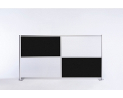 Framewall Freestanding Movable Room Divider - 100"W x 53"H