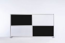 Framewall Freestanding Movable Room Divider - 100"W x 53"H