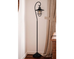 Metal Lantern Floor Lamp - 58.5"H