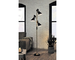 3-Lite Tree Floor Lamp - 70"H