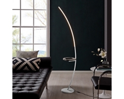 Floor Lamp w/ Charging Rest - 67.5"H