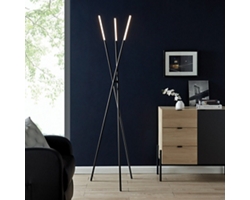 Metal Tripod Floor Lamp - 73.5"H