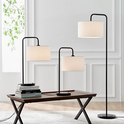 Simplistic Floor & Table Lamps - Set of 3