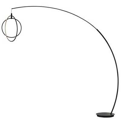 NBF Signature Series Orb Arc Floor Lamp - Thumbnail 3