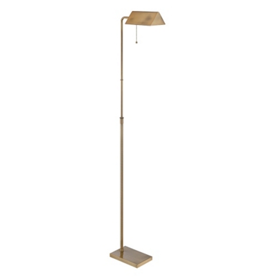 Adjustable Pull Chain Metal Floor Lamp by NBF Signature Series