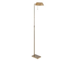 Adjustable Pull Chain Metal Floor Lamp