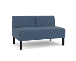 Luxe Armless Loveseat