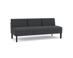 Luxe Designer Armless Sofa