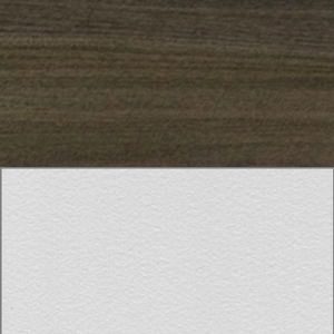 Barnwood/White Frame