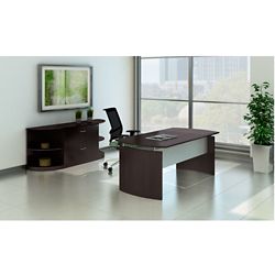 Contemporary Executive Desk Suite