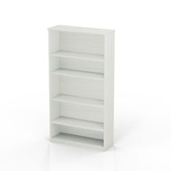 68"H 5 Shelf Contemporary Bookcase