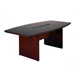 95.5/“ Conference Table with 8 Chairs Universel by Bestar