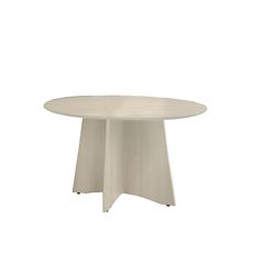 Round Contemporary Conference Table - 48" Diameter