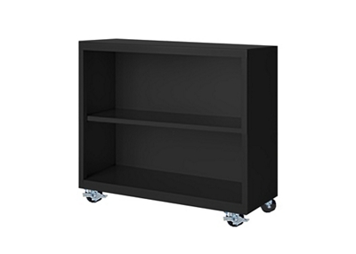 Vault 33”H Mobille Steel Bookcase