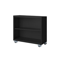 Vault 33”H Mobille Steel Bookcase