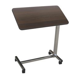 Economy Adjustable Height Tilt Top Overbed Table