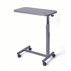 Economy Adjustable Height Overbed Table with Composite Top