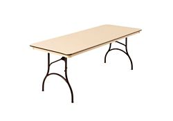 Plastic Folding Table 30" Wide x 72" Long