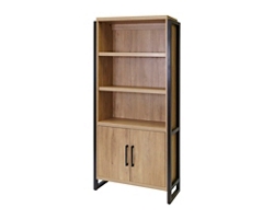 Mason 5 Shelf Lower Door Bookcase – 78"H