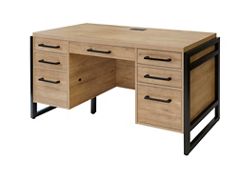 Mason Double Pedestal Desk – 66”W x 30”D