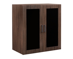 Mirella Glass-Door Display Cabinet - 36"Wx20"Dx38"H