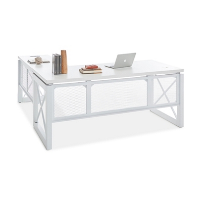 Urban Reversible L-Shaped Desk - 72"W x 80"D