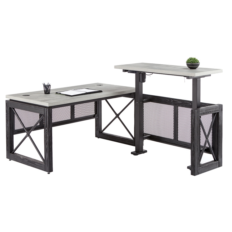 可愛いクリスマスツリーやギフトが！ Adjustable with Desk L-Shaped Urban Height 60 - Return Right その他