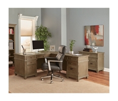 Carson L-Desk and File Set