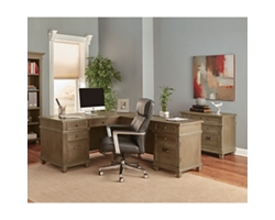 Carson L-Desk and File Set