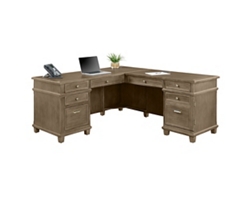 Carson L-Shaped Desk with Right Return - 68"W
