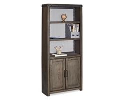 Westgate 72"H Five-Shelf Bookcase with Doors