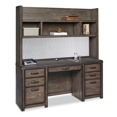 Westgate Credenza with Hutch 66"Wx18"Dx72"H