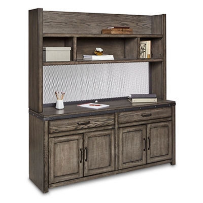 Westgate Storage Credenza with Hutch 66"W x 18"D x 72"H