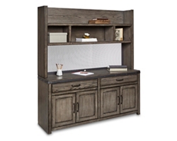 Westgate Storage Credenza with Hutch 66"W x 18"D x 72"H