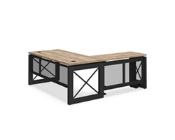 Urban L-Shaped Height Adjustable Standing Desk - 72