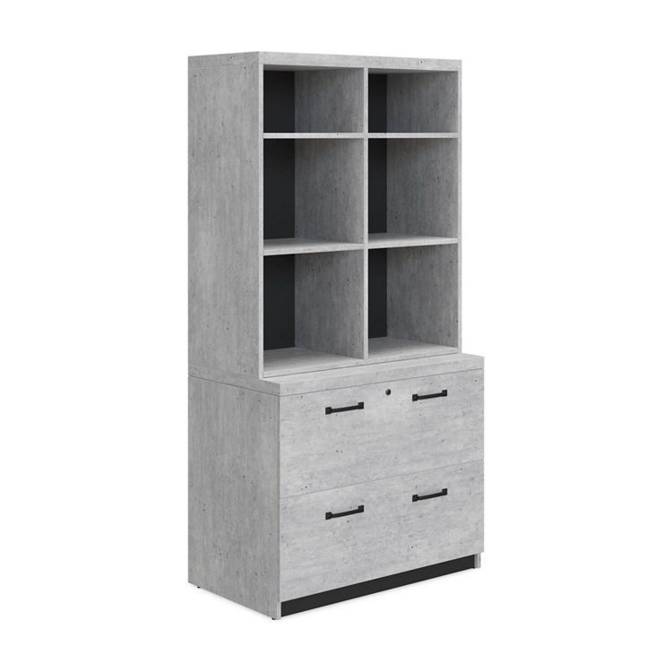 Urban Stacking Shelf w/ Lateral File - 72