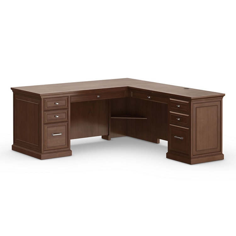 Statesman Executive L-Shaped Desk with Right Return - 69